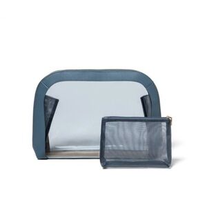 Sonia Kashuk Large Travel Makeup and Toiletry Bag - Smokey Blue